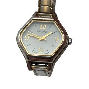 VTG Carriage Timex Indiglo Women's Watch 24mm With Stretch band and New Battery